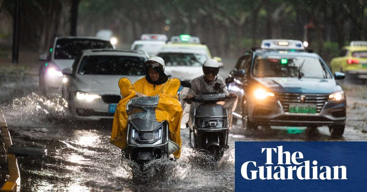 Weather tracker: Shanghai hit by its ‘strongest typhoon in 75 years’