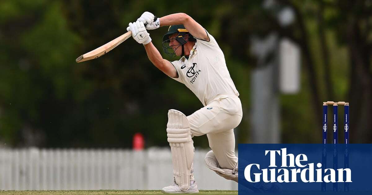 Nathan McSweeney steals march on rivals in Australia’s Test opener audition