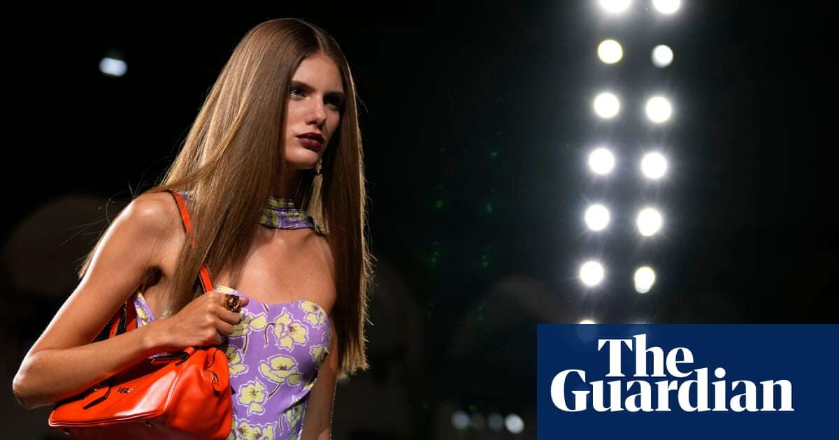 Donatella Versace channels 1990s joy in bright spring/summer collection