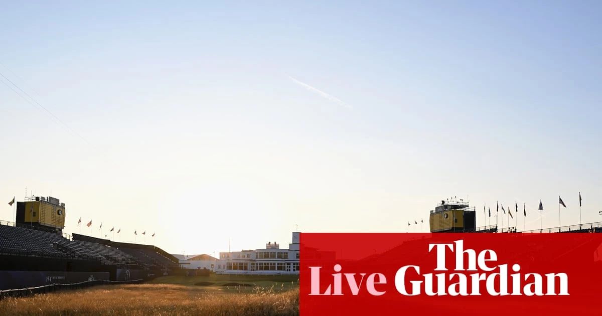 The Open 2026: golf updates from day one at Royal Birkdale – live
