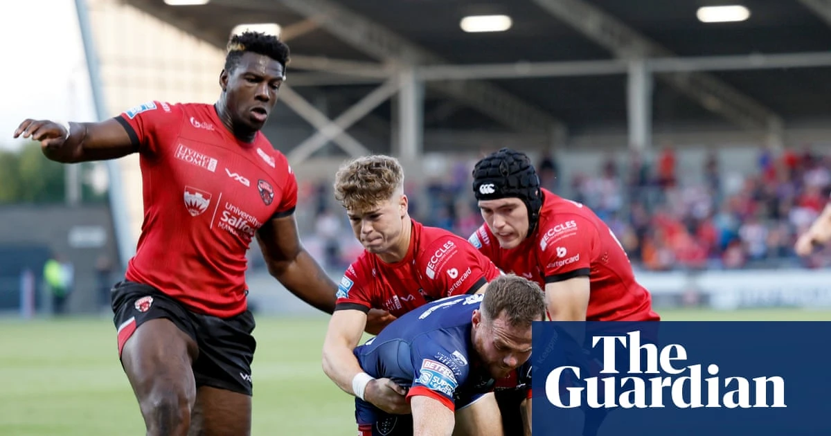 Joe Burgess scores four tries as Hull KR’s demolition Salford raises big questions