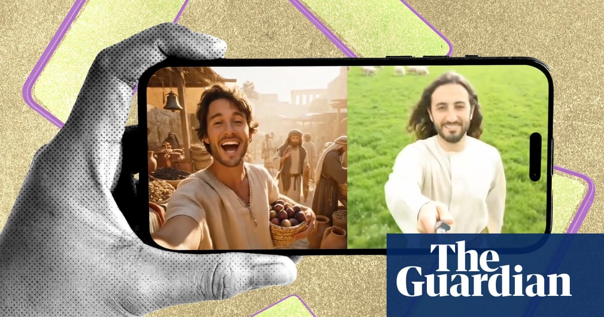 What if Jesus was a vlogger? The AI Bible stories flooding social media