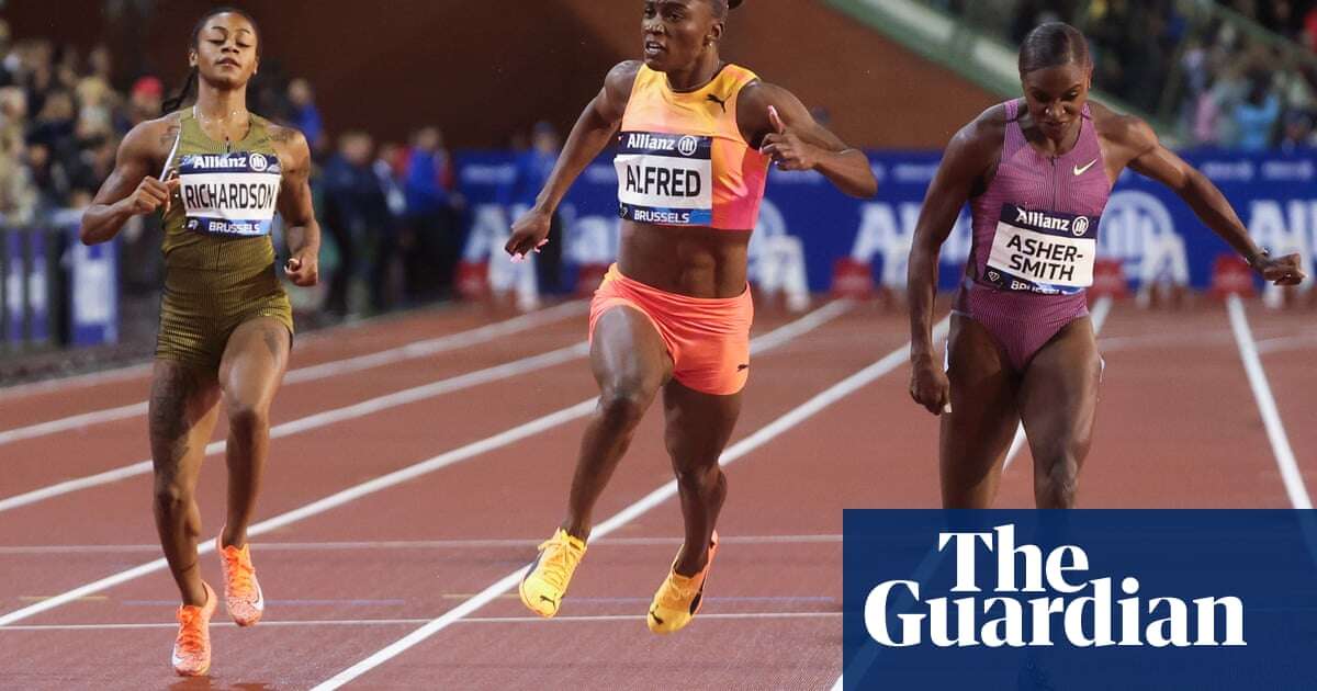 Asher-Smith ends season on high as Dobson surges to Diamond League win