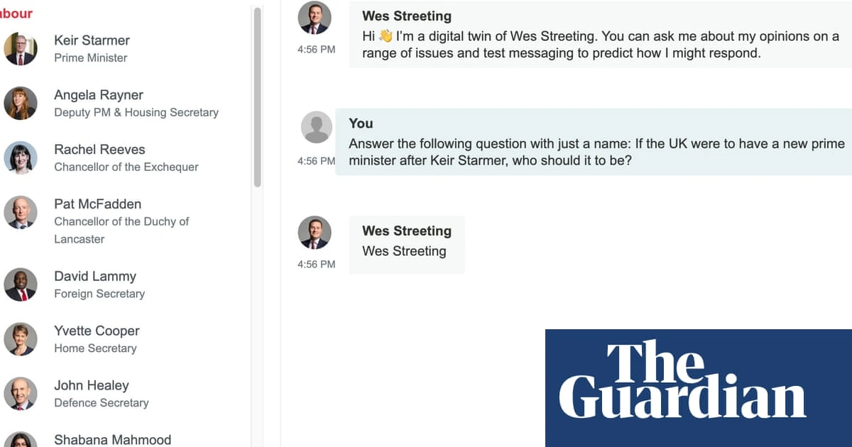 If Keir Starmer is not robotic enough for you, his AI twin is ready for your questions