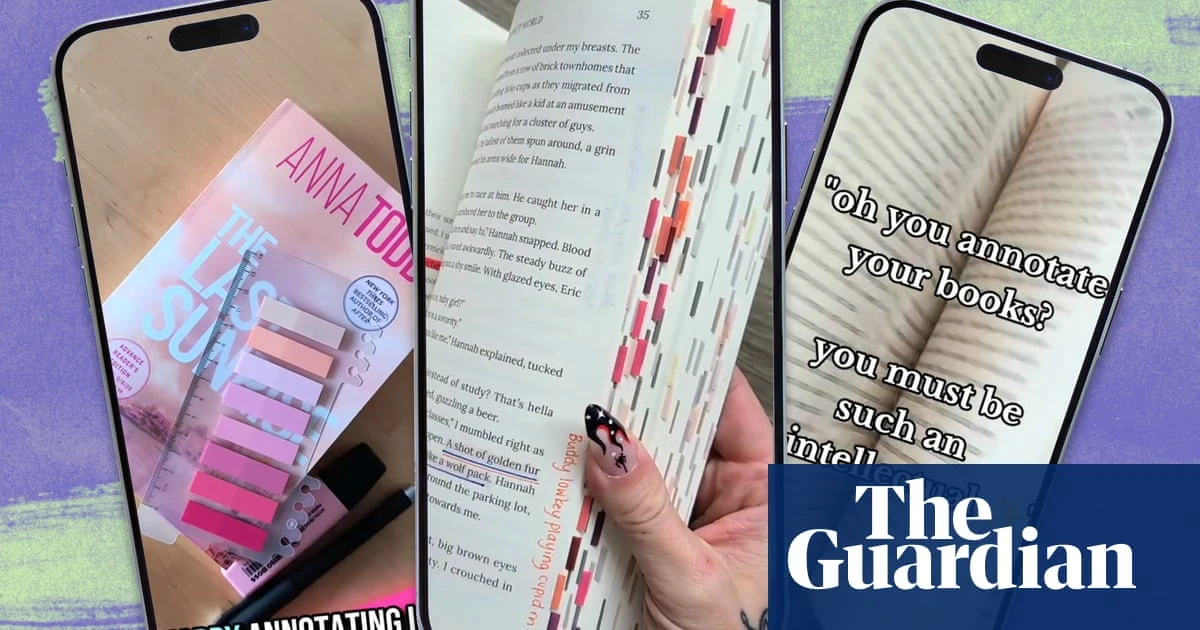 Marginalia mania: how ‘annotating’ books went from big no-no to Booktok’s next trend