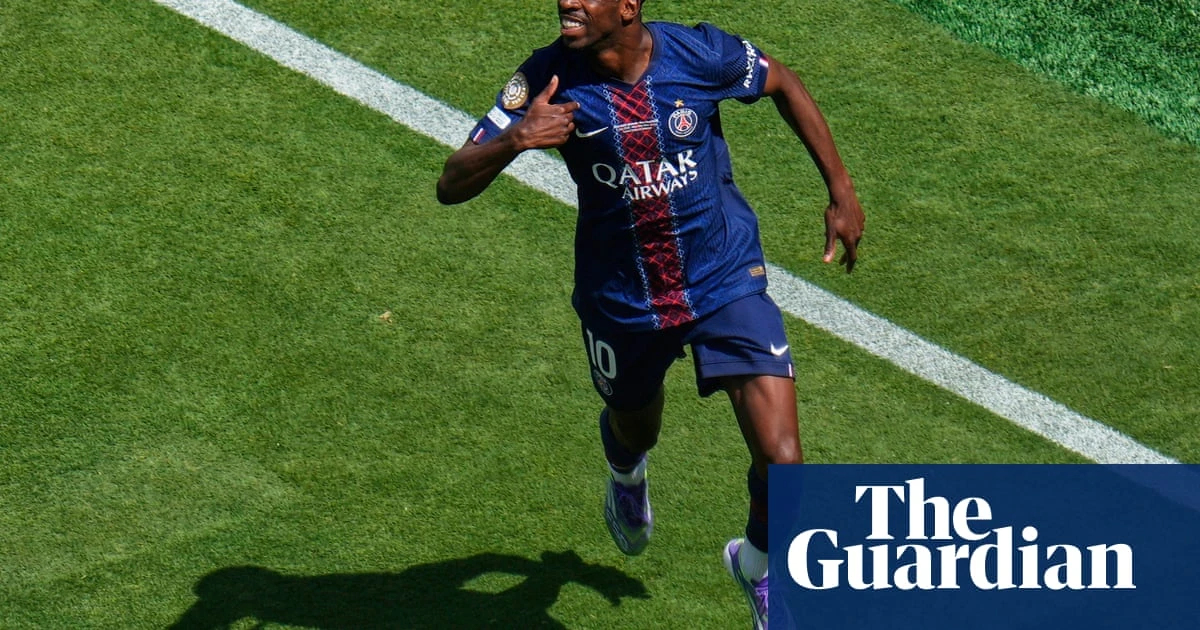 PSG’s Ousmane Dembélé takes centre stage as football’s chief late bloomer