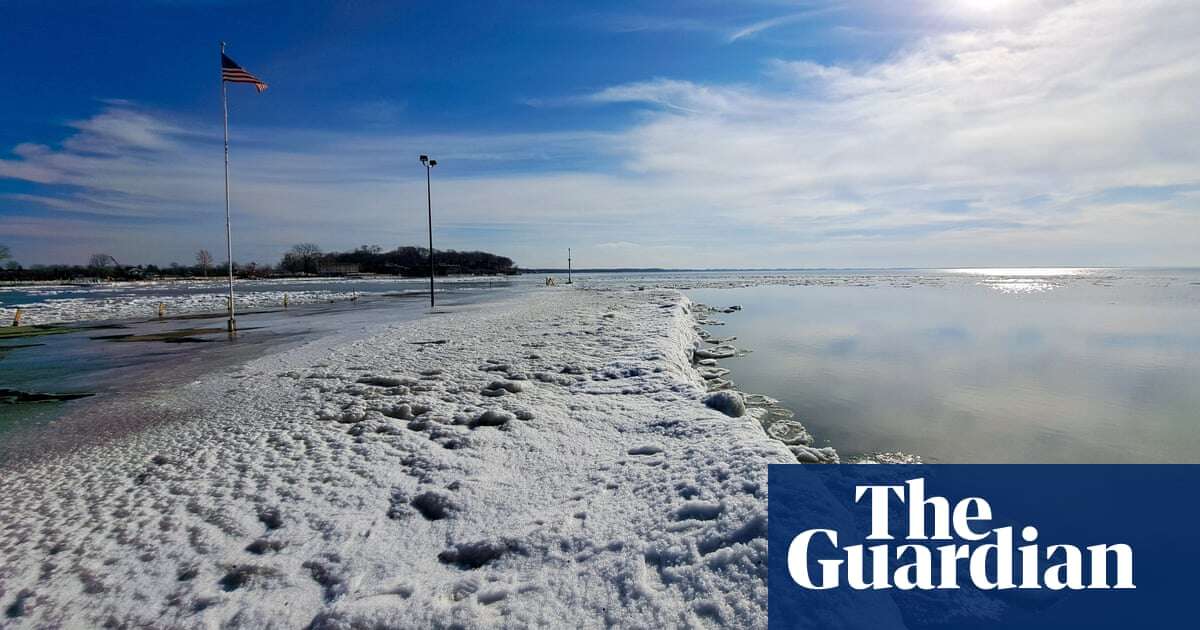 Vanishing ice and snow: record warm winter wreaks havoc across US midwest