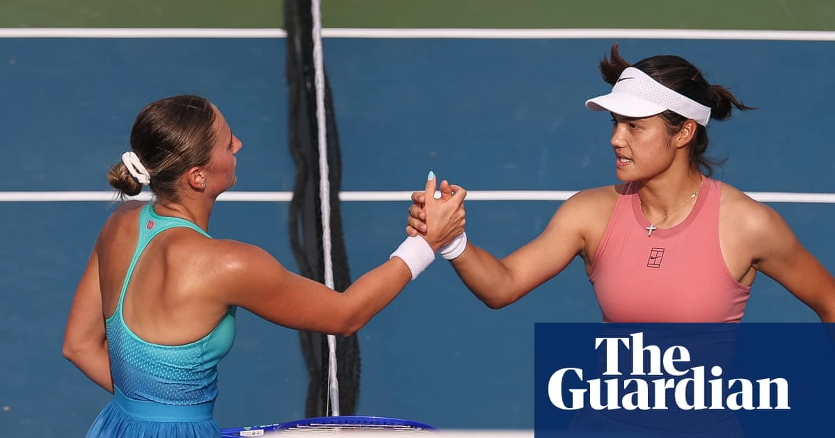 Raducanu’s US Open buildup gathers pace with Washington win over Kostyuk