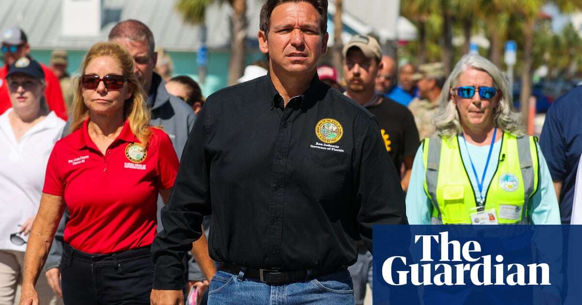 ‘Florida isn’t safe’: Ron DeSantis is unfit for hurricane response, activists say