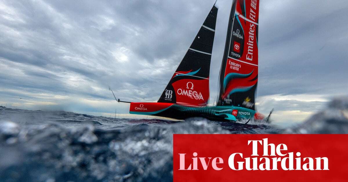 Great Britain v New Zealand: America’s Cup 2024, races nine and 10 – live