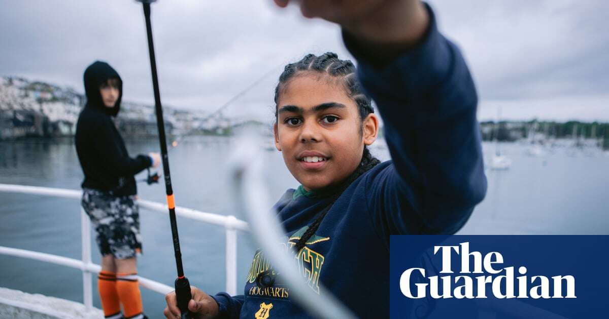 ‘It’s not about catching anything’: the Cornish group fishing for wellbeing