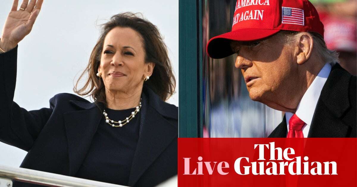 US election 2024 live: Harris and Trump converge on rust belt as final day of campaigning begins