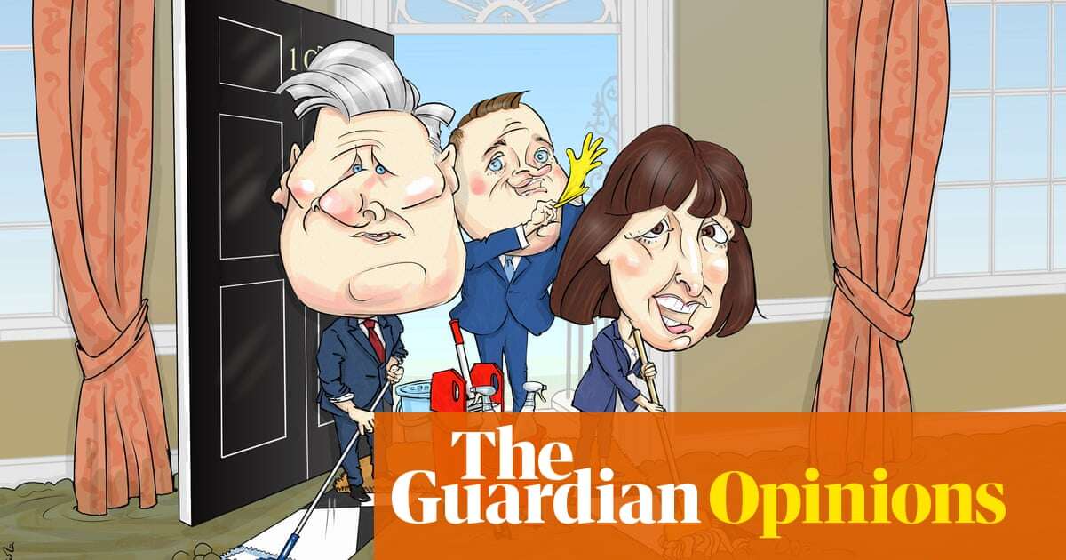 Nicola Jennings on the big cleaning-up job facing Labour – cartoon