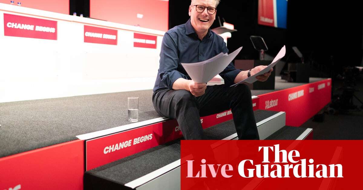 Starmer to deliver Labour conference speech with left alarmed by plan for crackdown on benefit fraud – UK politics live