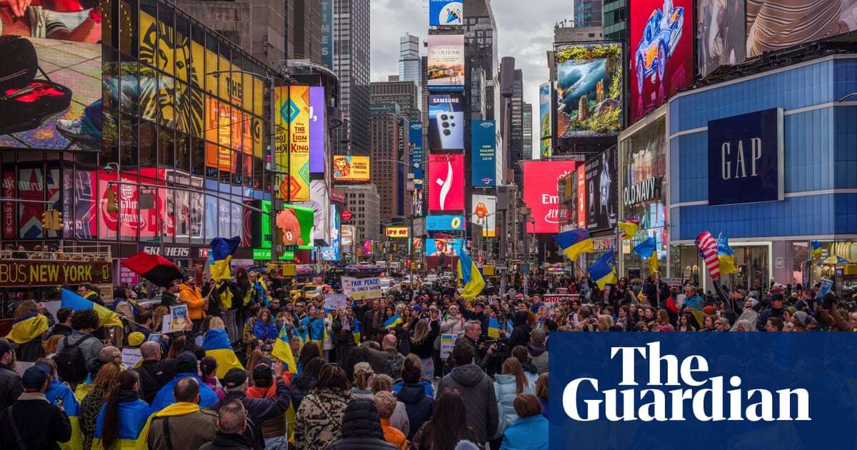 Trump administration briefing: pro-Ukraine rallies across US as Trump officials fume at Zelenskyy