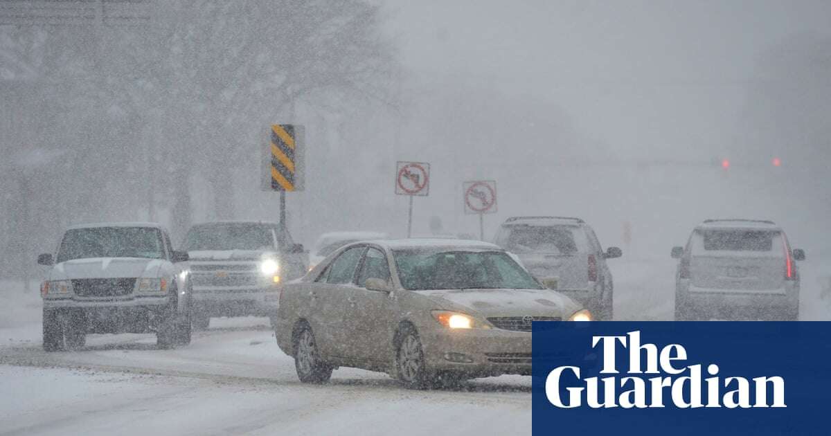 Weather tracker: extreme cold and heavy rainfall batters US