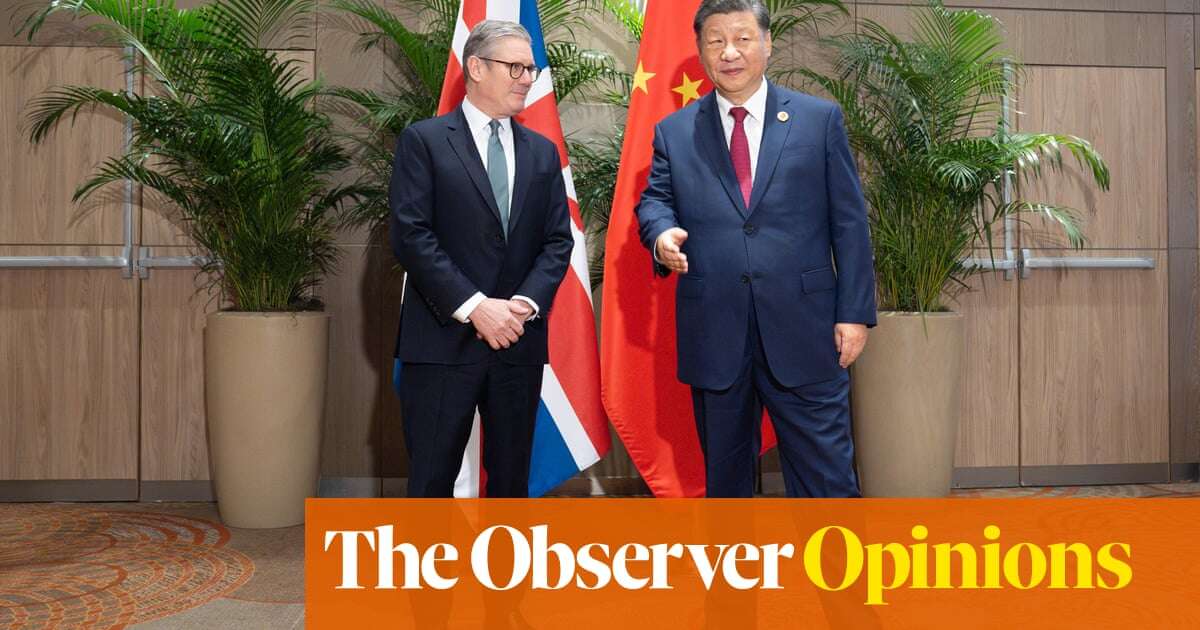 Keir Starmer played the China  card in Rio – and sent a message to a hawkish Donald Trump | Simon Tisdall