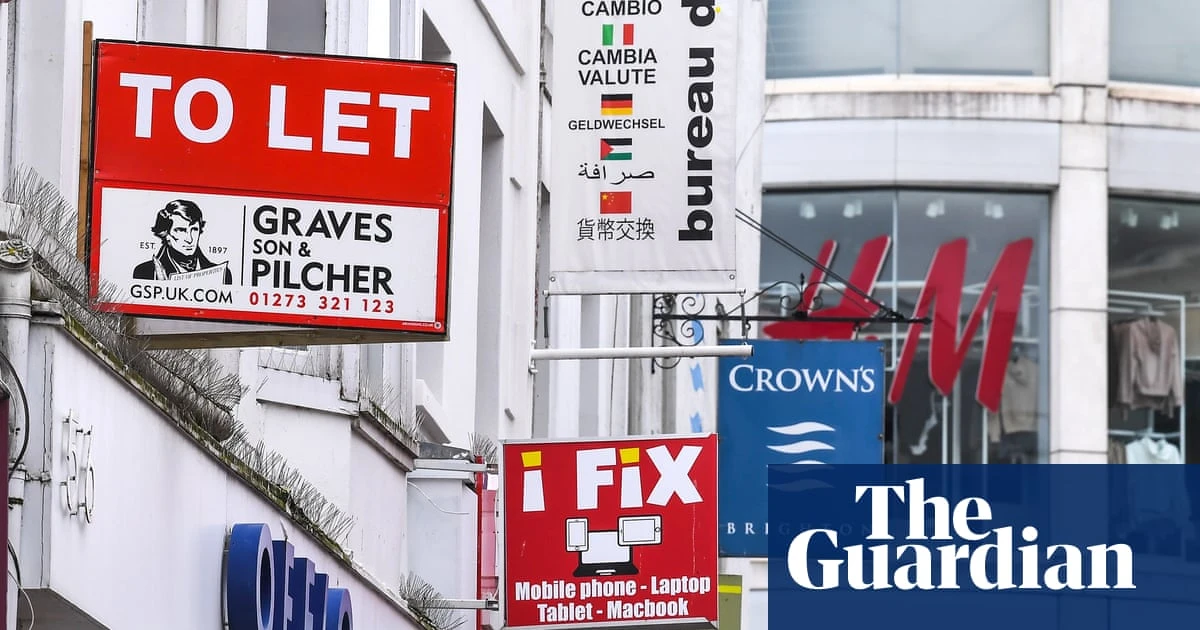 As much as £5bn needed to revive UK’s struggling high streets, study finds