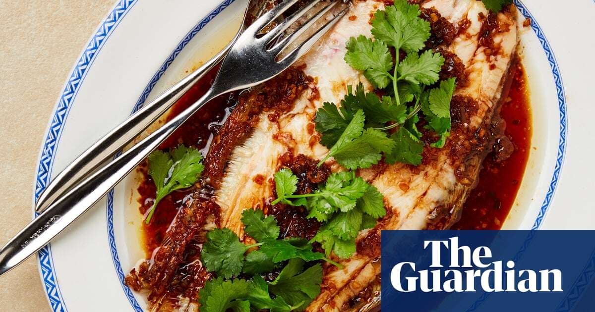 Amy Poon’s recipe for golden pan-seared fish with ginger and spring onions