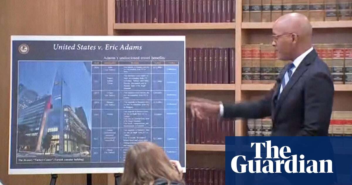 Eric Adams alleged misconduct a 'grave breach' of public trust, says federal prosecutor – video