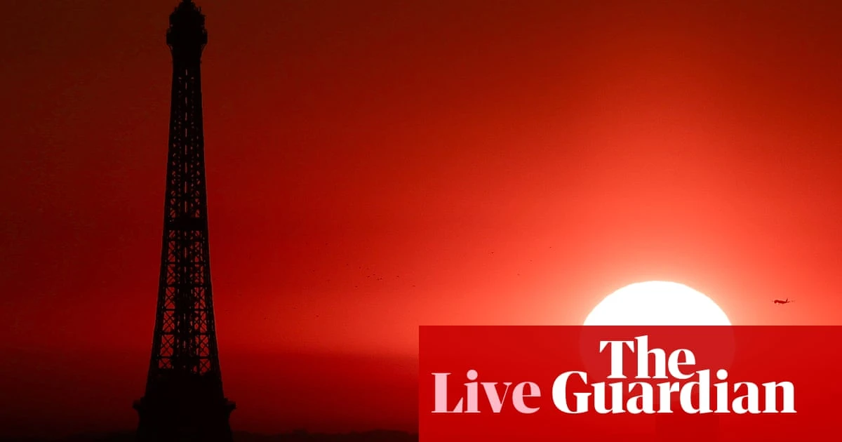 Paris on red alert as Europe faces extreme heat with weather warnings in place across continent - Europe live
