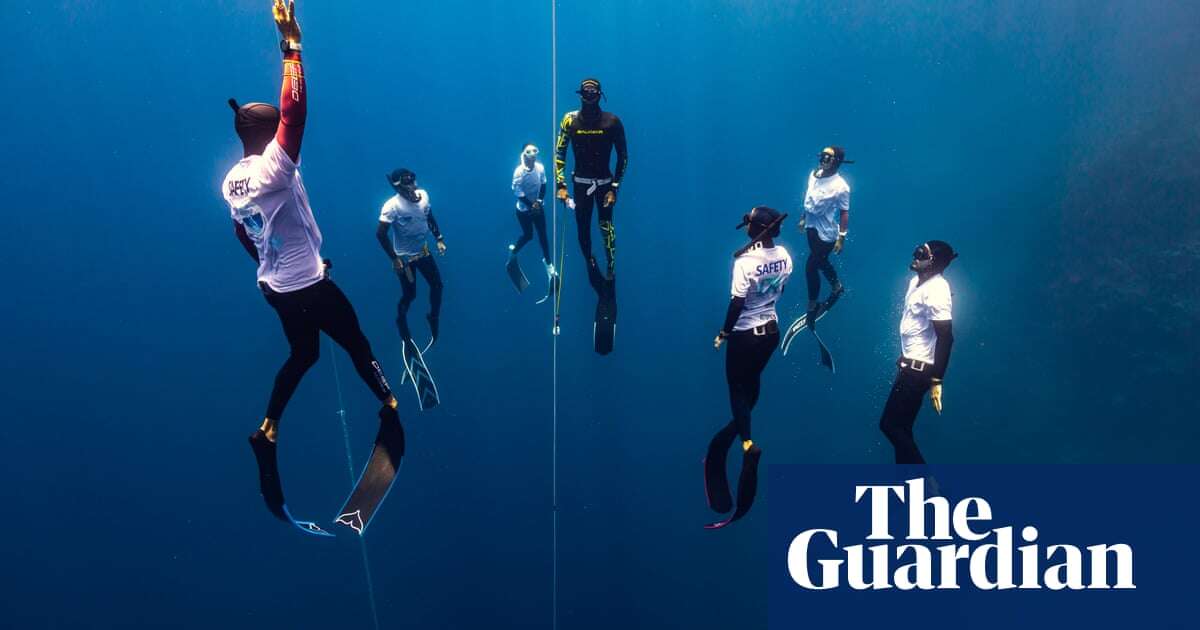 Saving lives on a single breath: how ‘safeties’ like me allow freedivers to take part in high-stakes competitions