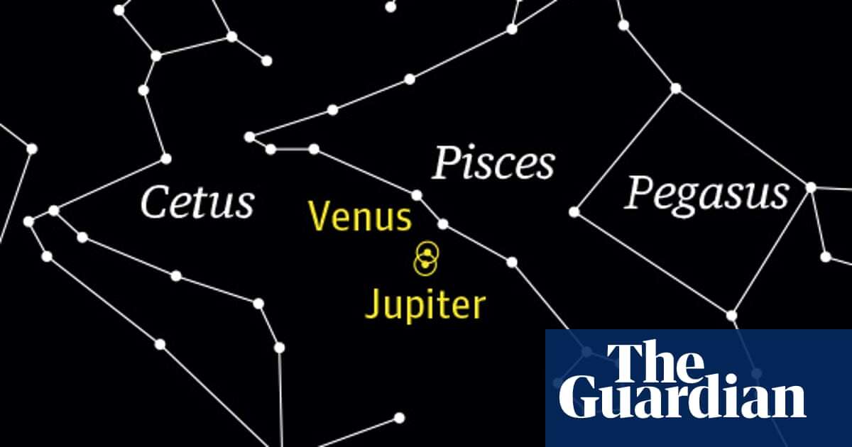 Space Brightest planets Jupiter and Venus to convene in south-west sky