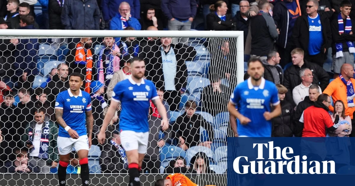Pressure mounts on Russell Martin as Rangers slump to defeat by Hearts