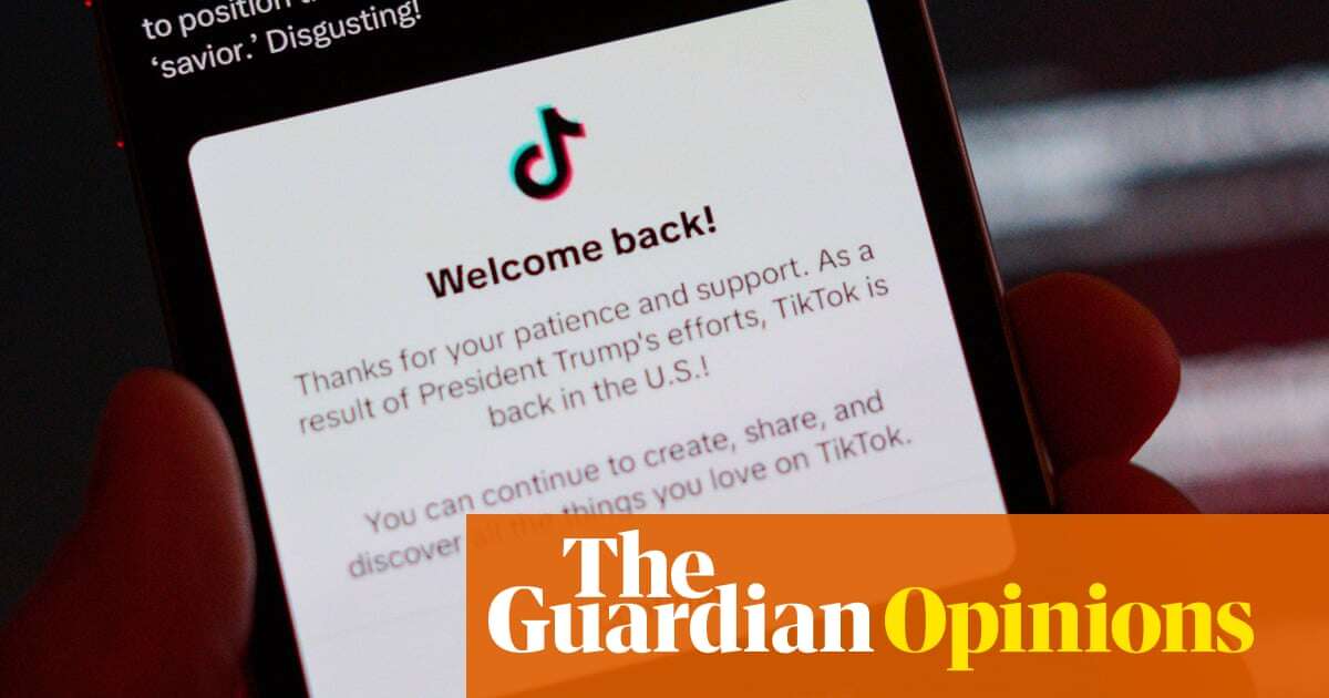 Why Trump’s change of heart on TikTok? This is about self-interest, not security | Emily Taylor