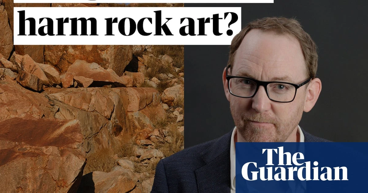 A major decision on a Woodside gas plant's future hinges on WA rock art – video