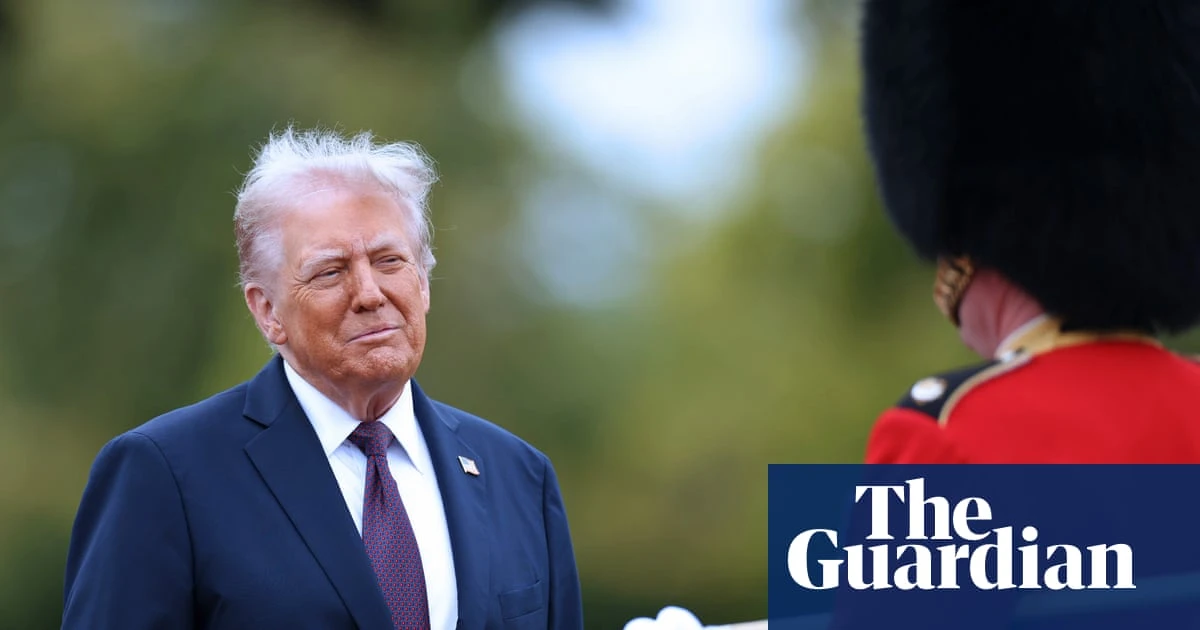 ABC barred from Trump’s UK press conference after clash with Australian journalist John Lyons
