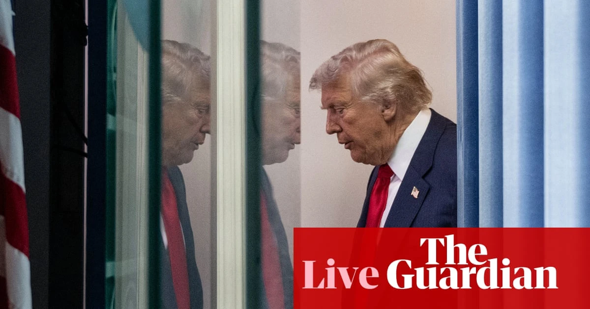 Democrats call Trump’s DC police takeover ‘a distraction’ from Epstein files, tariffs and tax bill – live updates