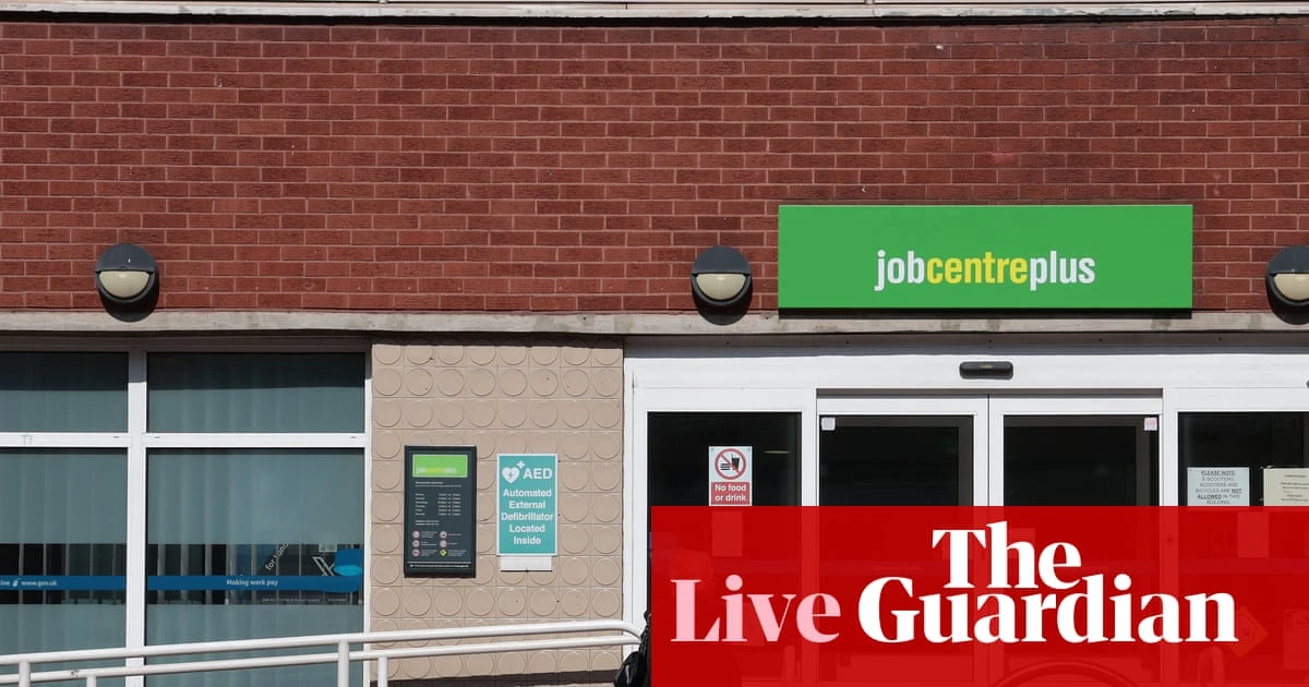 UK wage growth slows and unemployment rate rises as companies react to Iran war – business live