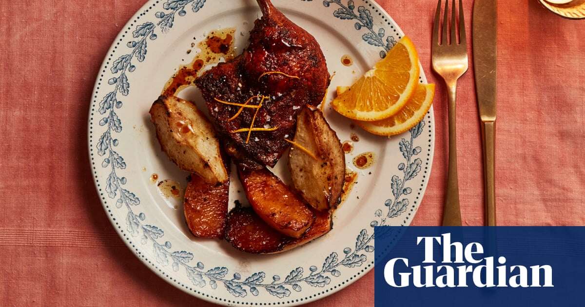 Spiced duck legs and Greek potato hash: Honey & Co’s recipes for Valentine’s Day