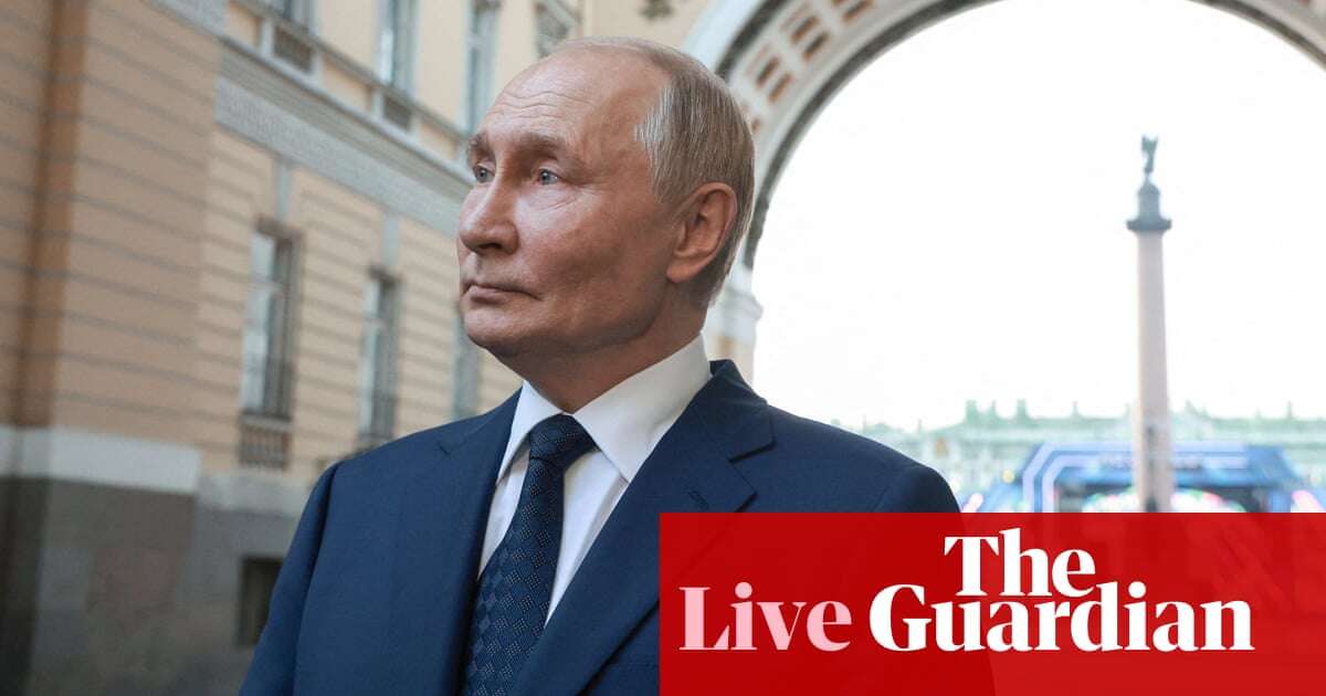 Moscow accuses British diplomats of spying after Putin says using western weapons in Russia would mean war with Nato – live