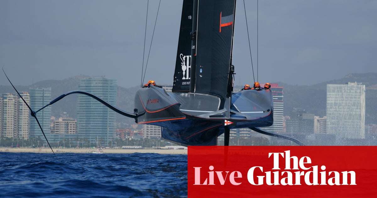 Great Britain v New Zealand: America’s Cup 2024, races seven and eight – live