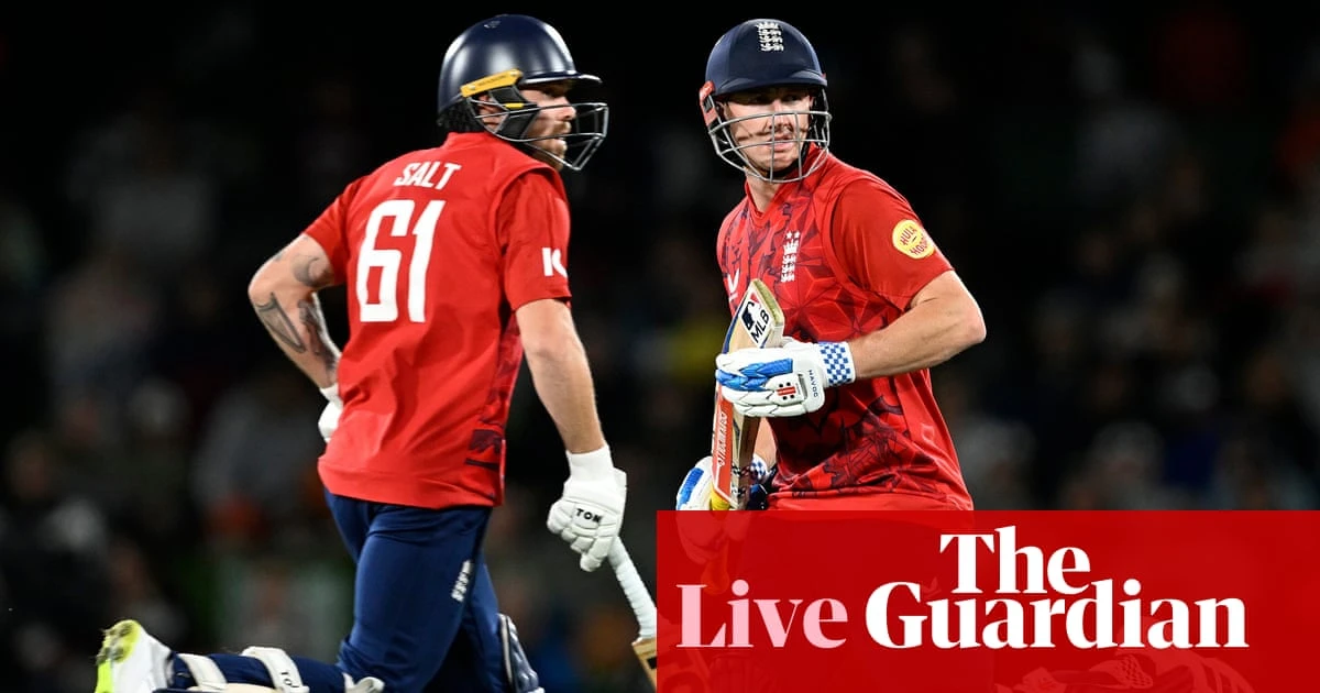 New Zealand v England: third and final men’s T20 – live