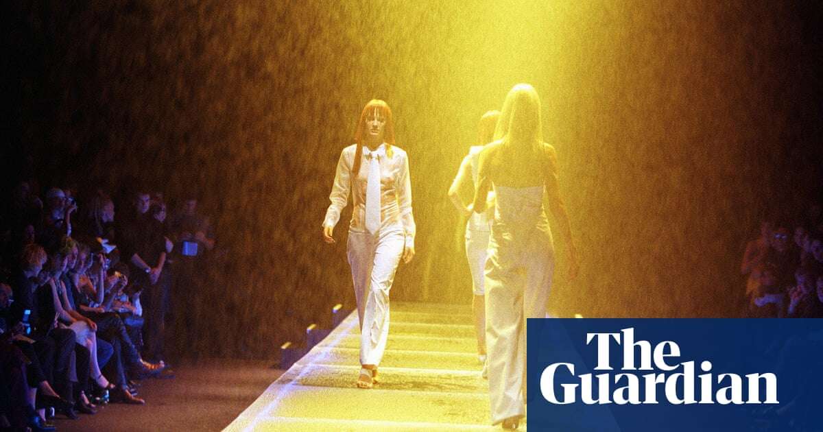 Catwalking: 40 years of London fashion week – in pictures