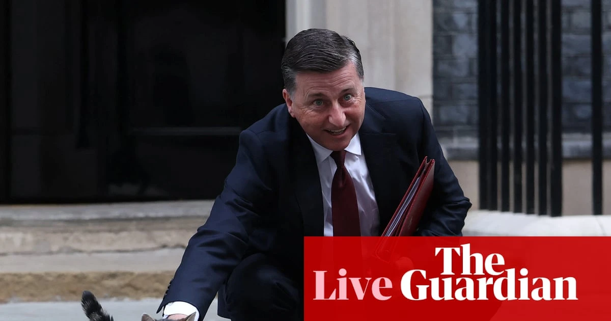 Labour MPs will be despondent after Rayner and Mandelson departures, says cabinet minister – UK politics live