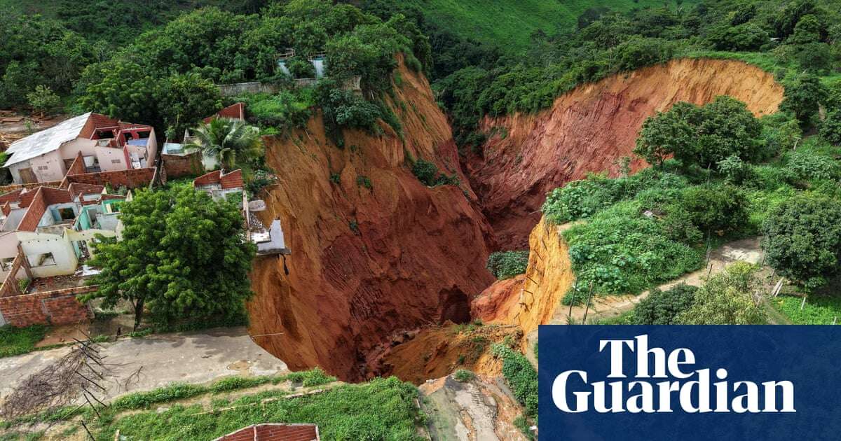 Brazilian city in Amazon declares emergency after huge sinkholes appear