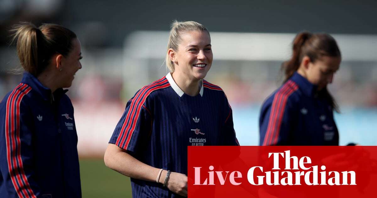 Arsenal v Liverpool: Women’s FA Cup quarter-final – live