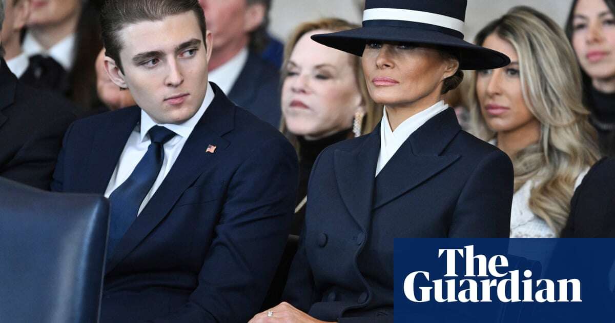 Brimful of menace? Melania strikes sombre note at Trump inauguration