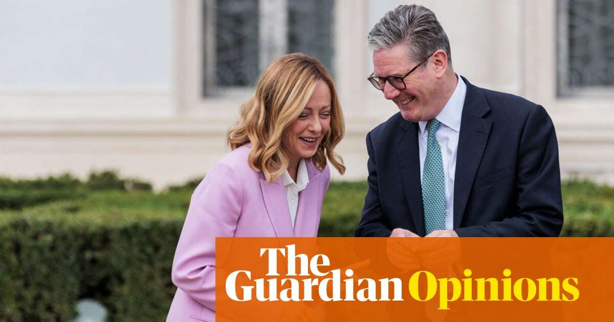 Meloni charms Starmer, who can barely stammer out a few sentences | John Crace