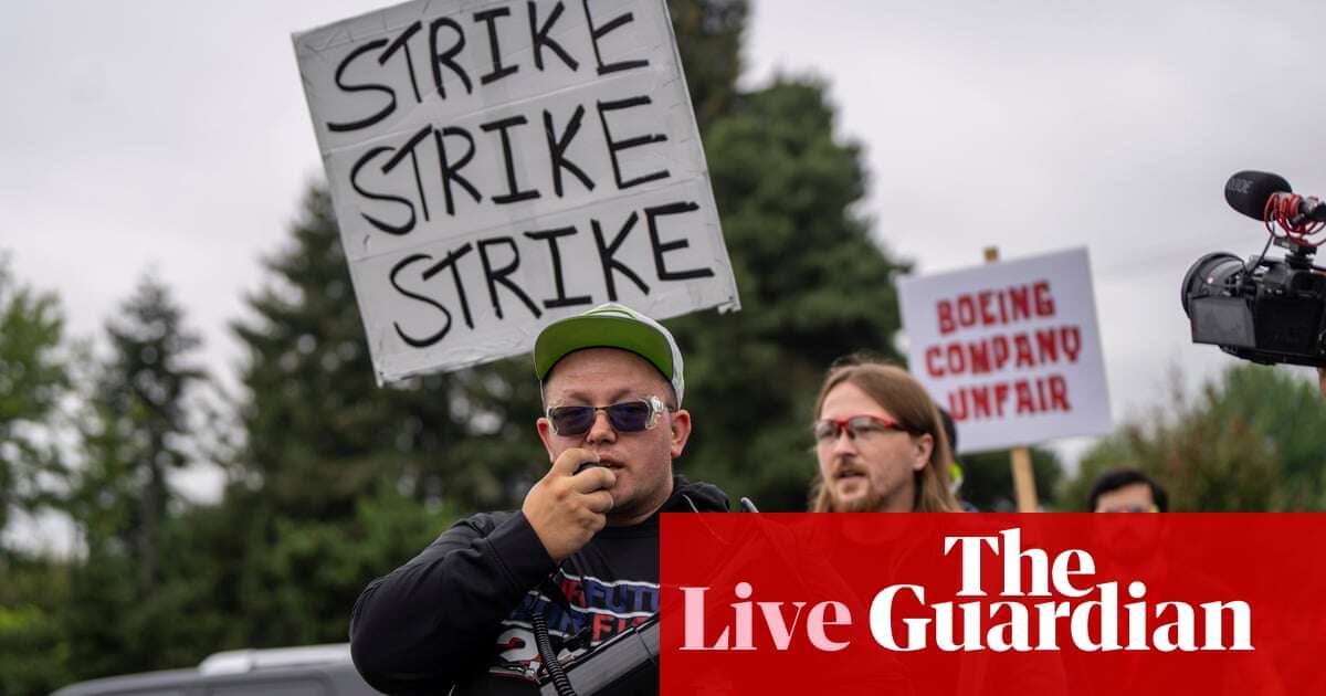 Boeing factory workers vote to strike; gold hits record high – business live