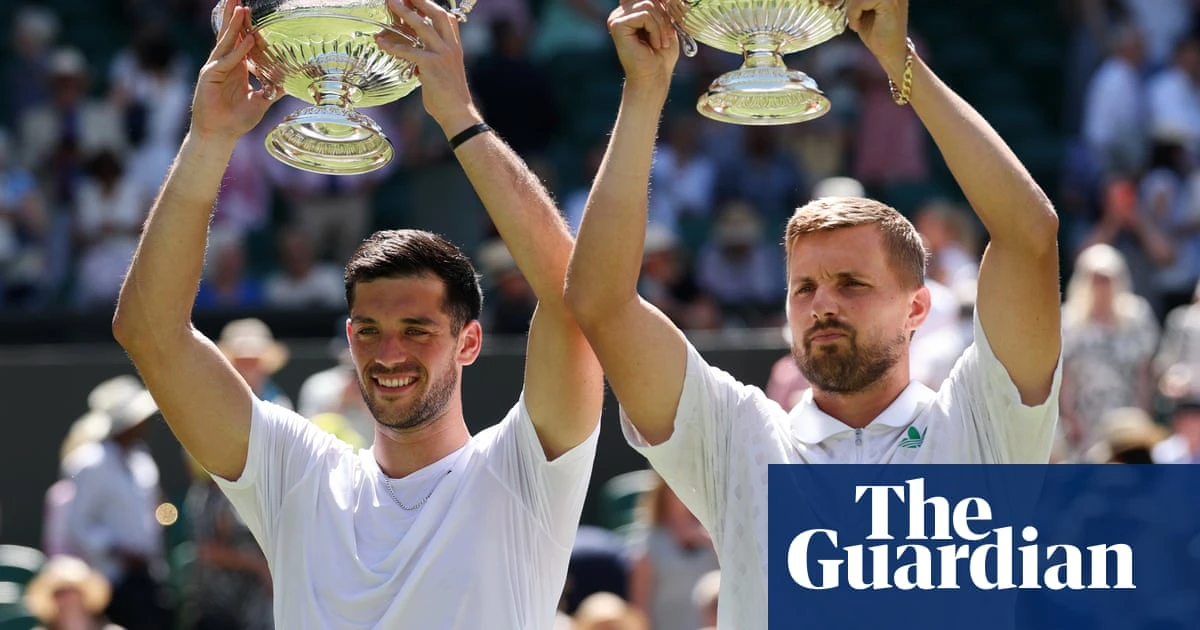 Wimbledon: Cash and Glasspool net first all-British men’s doubles title in 89 years