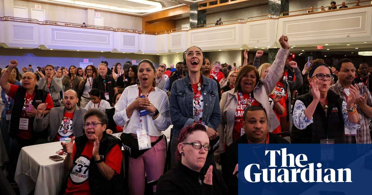 After pivotal 2020 voter drive, US union braces for another fight against Trump