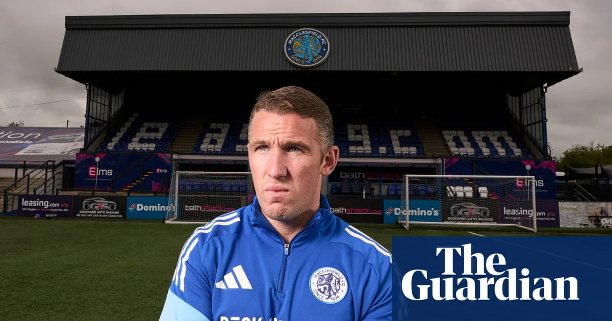 Macclesfield’s John Rooney: ‘I’d be stupid to act like Robbie Savage, I’d be being false’