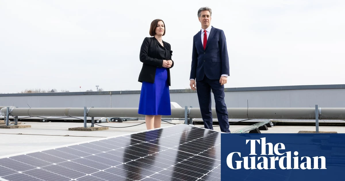 Great British Energy will not use solar panels linked to Chinese slave labour