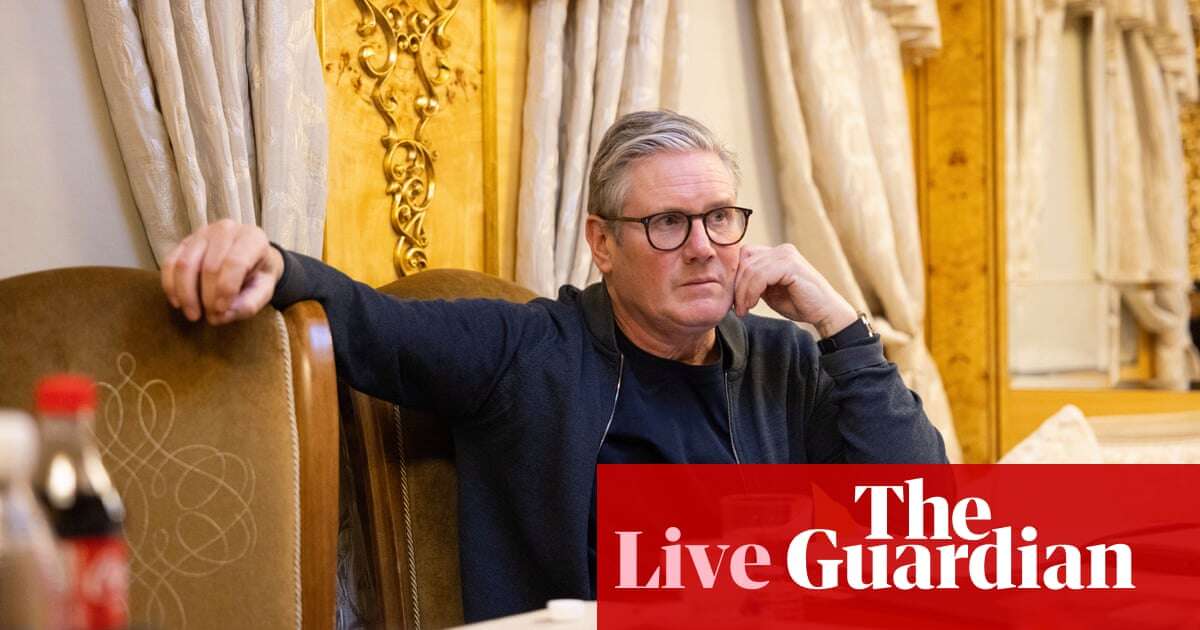 Starmer tells Zelenskyy it was ‘perfectly reasonable’ to suspend elections during war – UK politics live