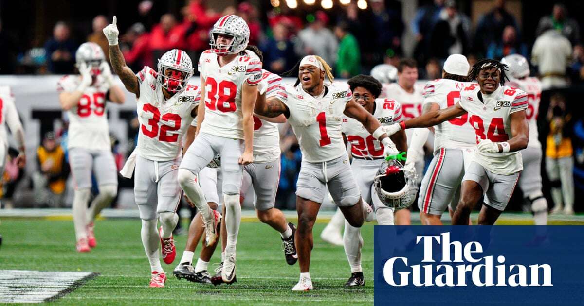 Ohio State hold off Notre Dame to claim first national football title in 10 years